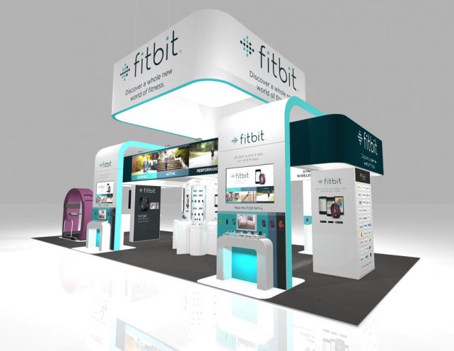 FitBit exhibition stand