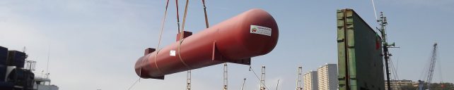 Out of gauge item being winched