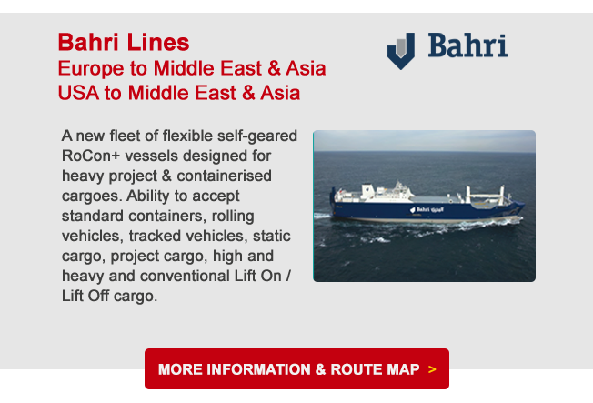 Bahri lines UK shipping agent