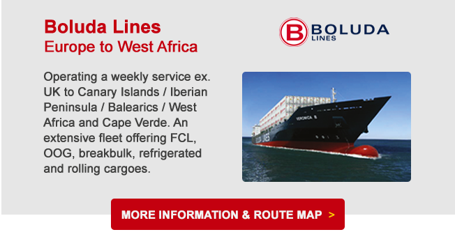 Boluda lines UK shipping agent